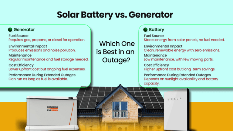 battery vs. generator