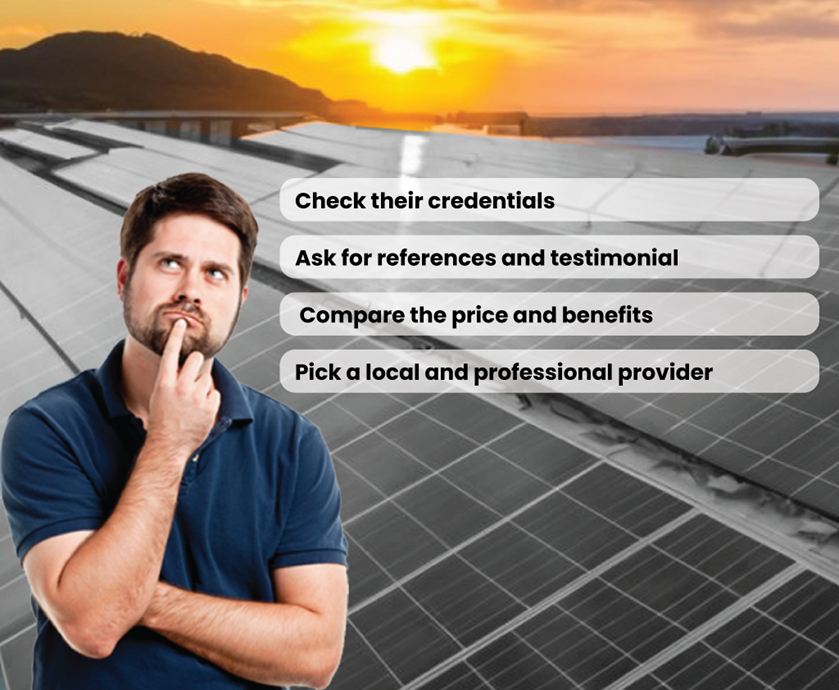 choose a reliable solar provider