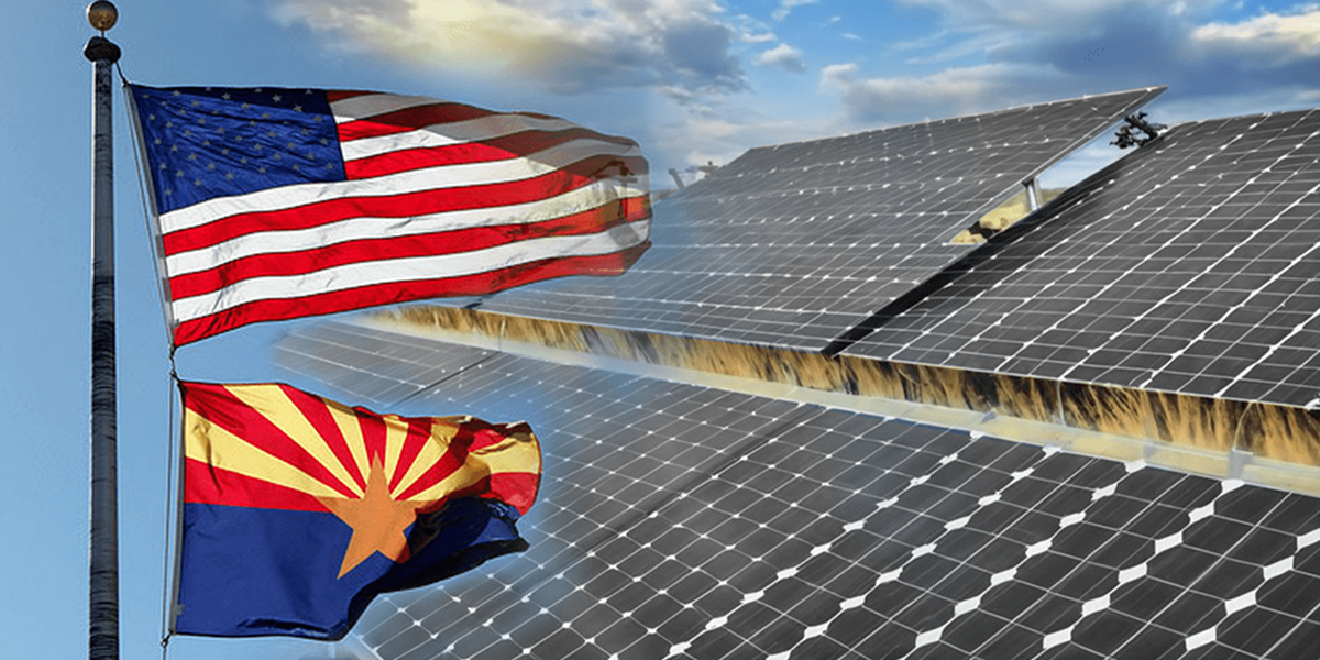 solar panels in Arizona