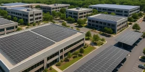 commercial solar installation