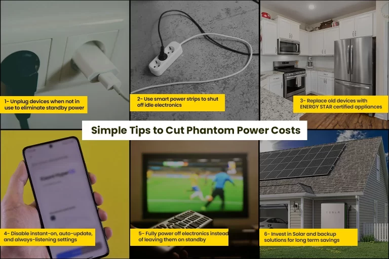 tips to reduce the impact of energy vampires on your electric bills