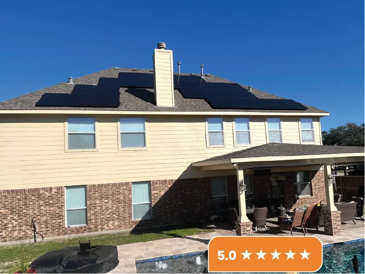 solar panel installation