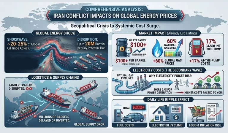 U.S. and Iran War and rising energy prices