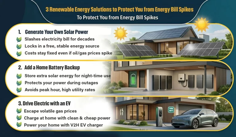 3 Renewable Energy Solutions to Protect You from Energy Bill Spikes