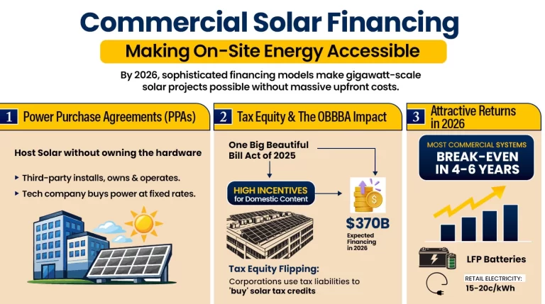 commercial solar financing