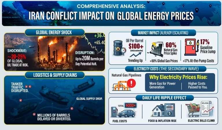 U.S. and Iran War and rising energy prices