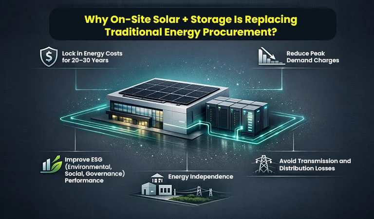 On-Site Solar + Storage Replacing Traditional Energy