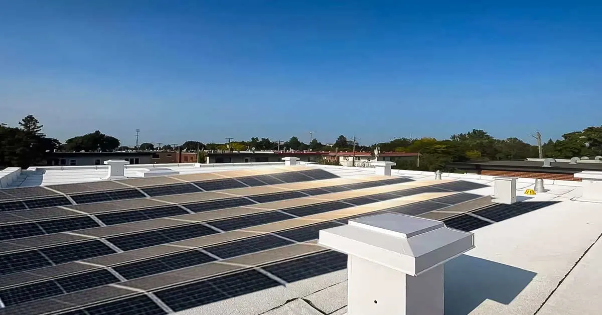 Flat Roof solar