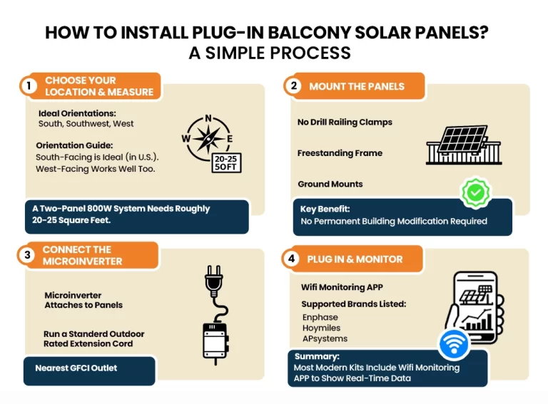Install Balcony Solar Panels