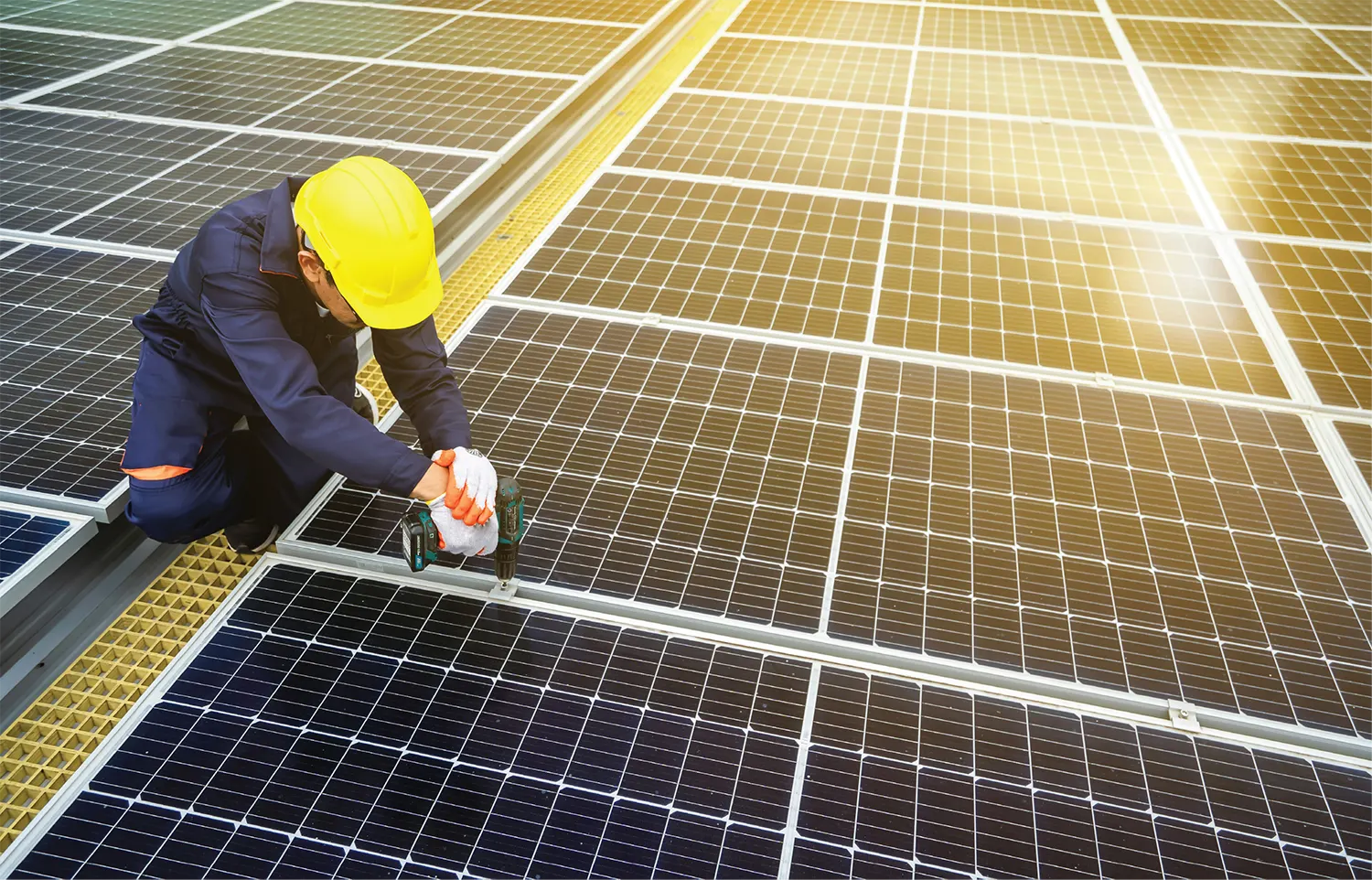 industrial solar panels
