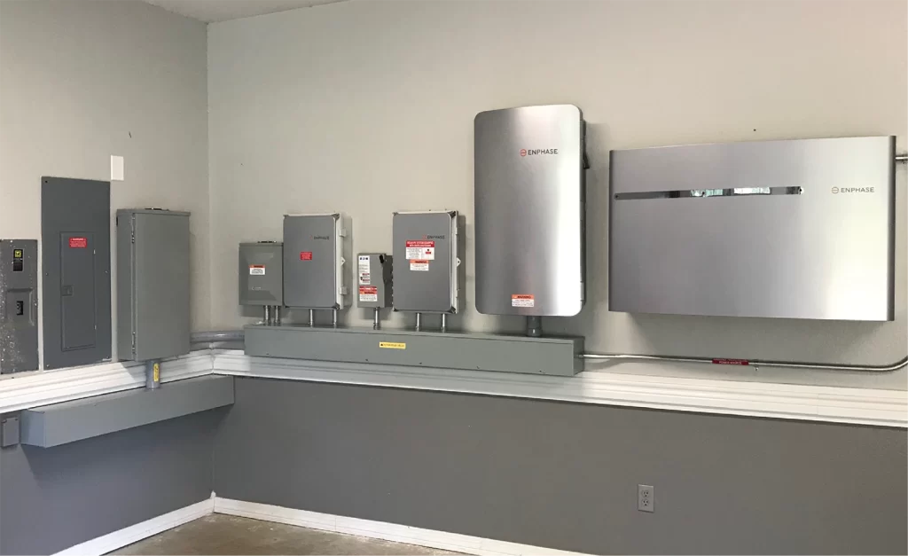 Enphase battery storage