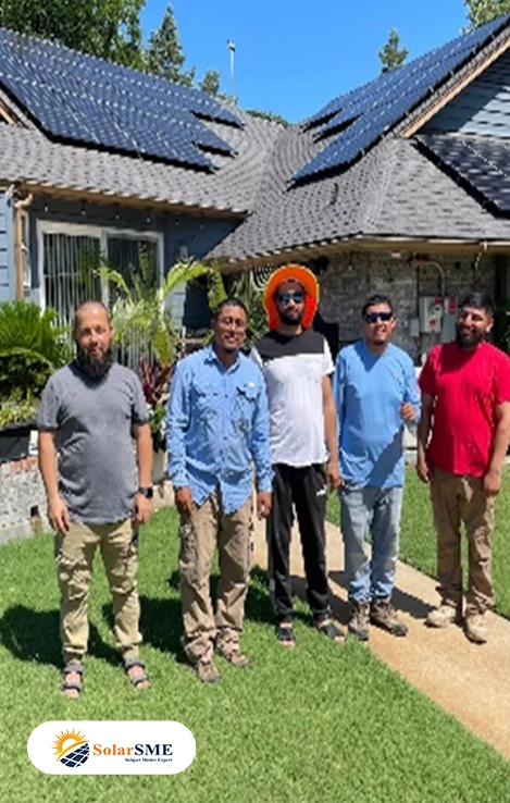 Residential solar panels