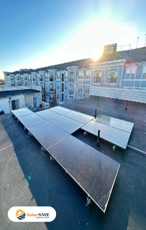 Solar installation team