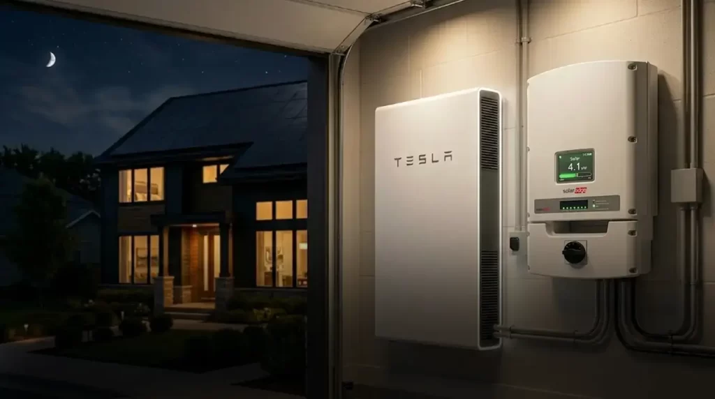Tesla battery backup